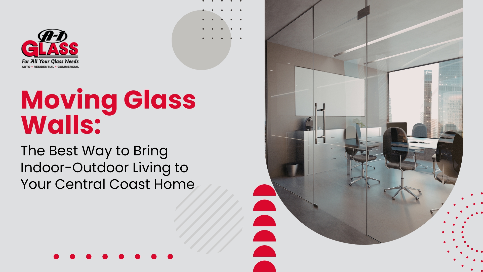 Moving Glass Walls: The Best Way to Bring Indoor-Outdoor Living to Your Central Coast Home